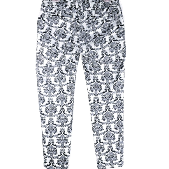 Cartonnier Gray Jacquard Charlie Ankle Skinny Pant - Picture 6 of 9